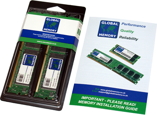 256MB (2 x 128MB) SDRAM PC66/100/133 168-PIN DIMM MEMORY RAM KIT FOR PACKARD BELL DESKTOPS